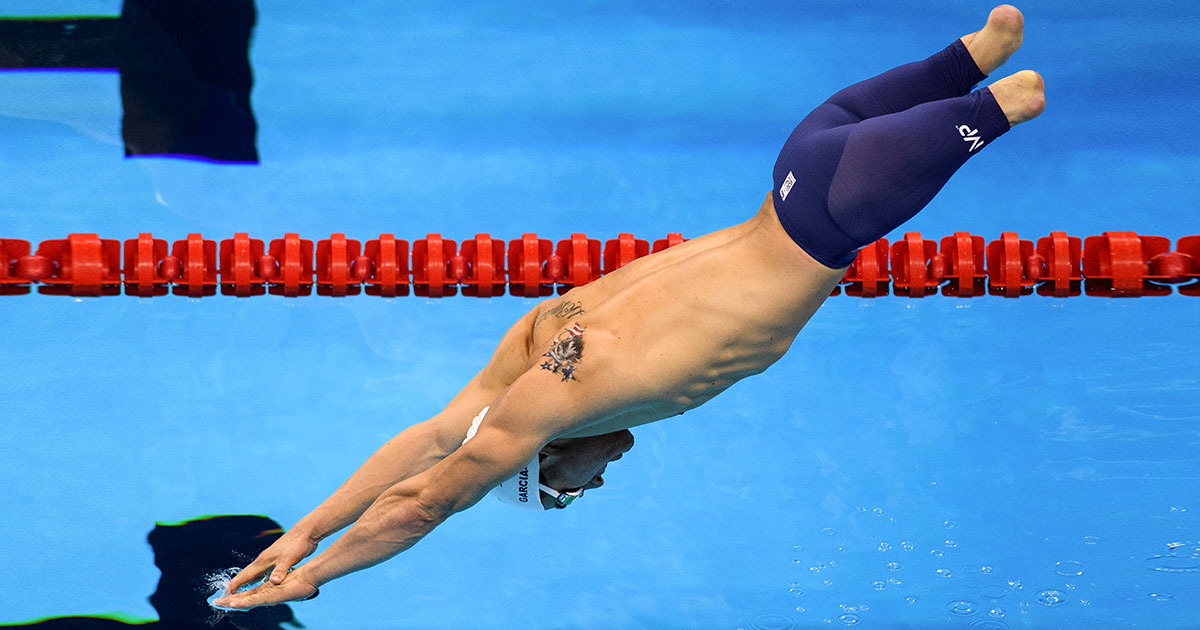 Rudy Garcia-Tolson, Para nadador estadounidense, en los Juegos Paralímpicos 2016
