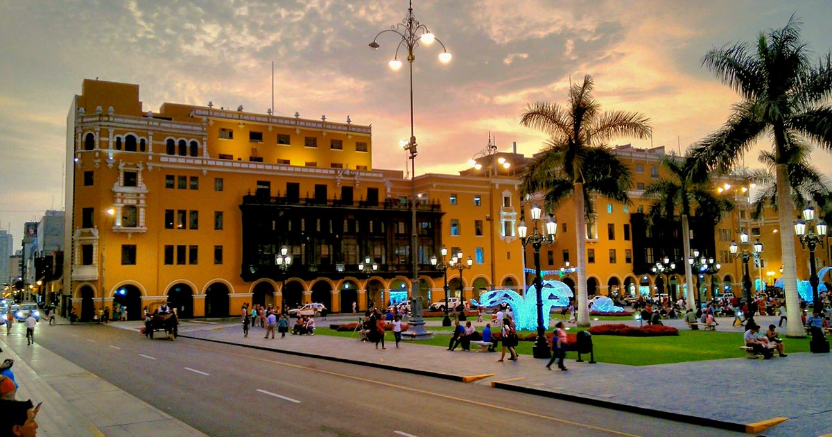 If you don't know where else to go besides the Lima 2019 venues, visit the Historic Center of Lima