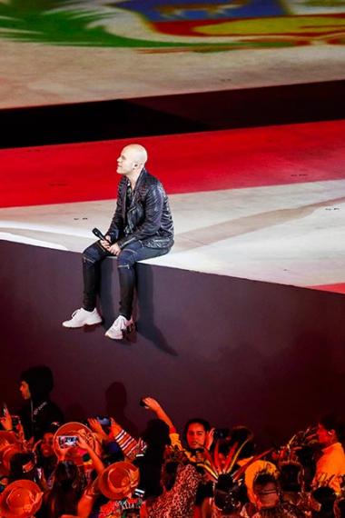 Gian Marco emocionó al público con un impresionante show musical como parte de la ceremonia de clausura de los Juegos Lima 2019 en el Estadio Nacional