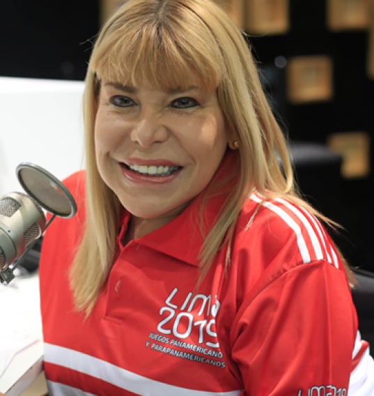 Gina Parker, embajadora de Lima 2019