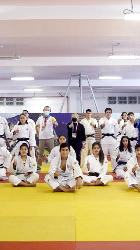 Foto cortesía de la Federación Deportiva Peruana de Judo