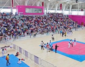 Cientos de deportistas participaron en el Campeonato Nacional Apertura 2020 en el nuevo escenario construido para los Juegos Lima 2019.