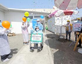 El ambiente de hospitalización entró en funciones el 24 de junio y cuenta con 48 camas con capacidad autónoma de oxígeno.
