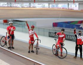 Ciclistas de alta competencia volvieron a entrenar en dicho escenario administrado por el Legado de los Juegos Lima 2019. 