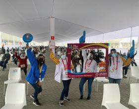 Más de mil voluntarios de Lima 2019 participan en Vacunatón