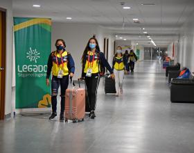 Delegaciones extranjeras llegan al Perú para participar del Sudamericano de Deportes Acuáticos 