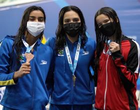 Imparable: Alexia Sotomayor gana tercera medalla para Perú en el Sudamericano de Deportes Acuáticos