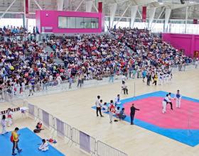 Cientos de deportistas participaron en el Campeonato Nacional Apertura 2020 en el nuevo escenario construido para los Juegos Lima 2019.