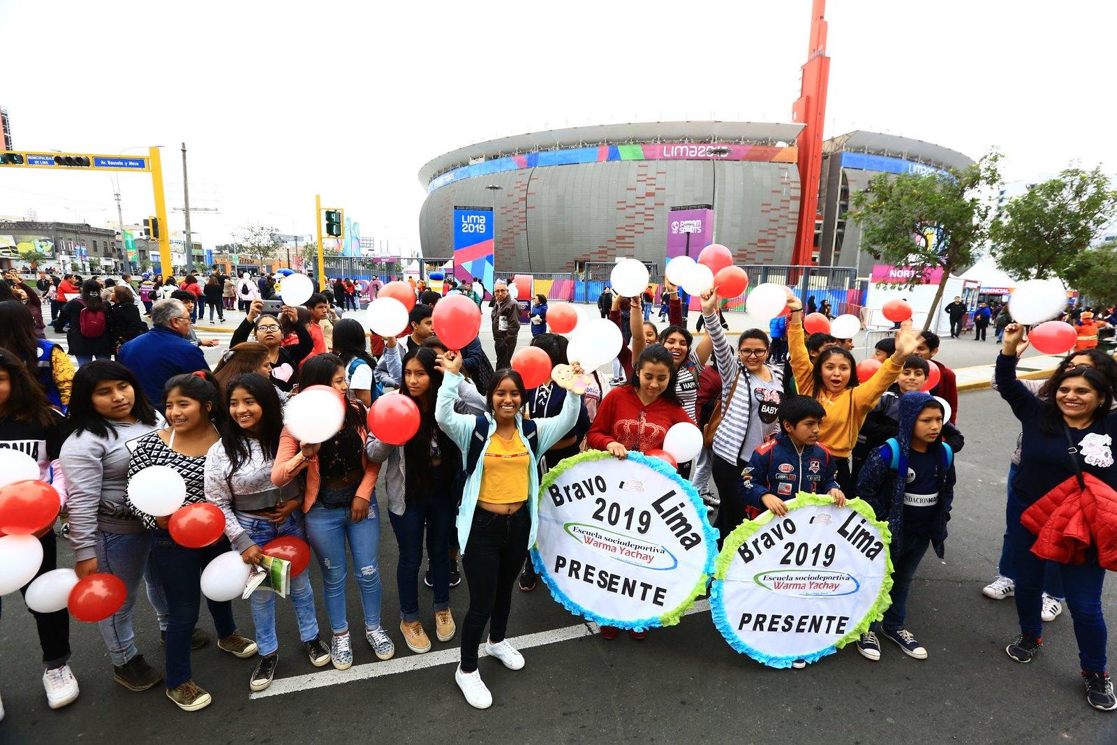 Lima 2019 | NIÑOS DE HUACHIPA DISFRUTARON DE LA CEREMONIA ...