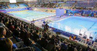 The National Sports Village (VIDENA) was ready to receive competitors and public in general for the diving preliminary matches at Lima 2019