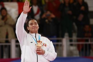 La judoca naturalizada peruana, que entrena en la VIDENA, dejó un mensaje para que el deporte y nuestra sociedad siga mejorando
