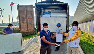 Áncash:Legado realiza donación de 370 bienes a dos albergues para afectados por COVID de la provincia de Aija 