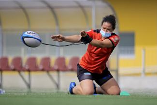Natalia Correa, la suboficial FAP que defiende al Perú también desde la selección de rugby