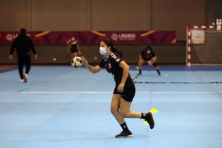 Seleccionados de handball reinician entrenamientos en sede Legado de la VIDENA