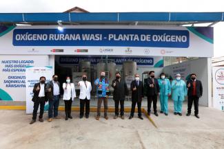 Huancavelica: Proyecto Legado pone en funcionamiento planta de oxígeno que beneficiará a más de 160 mil personas