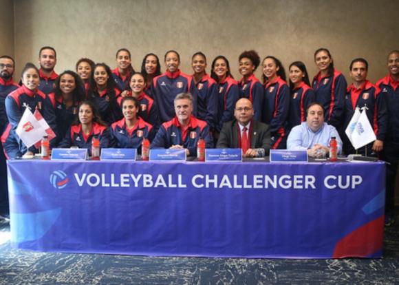 SELECCIÓN DE VOLEIBOL FEMENINO JUEGA SU PRIMER TORNEO RUMBO A LIMA 2019