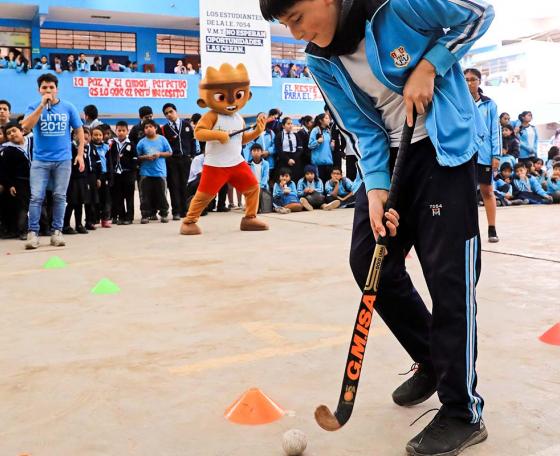 The future of Peruvian hockey is in Villa María del Triunfo