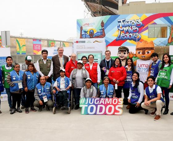 Ministerio del Ambiente, Servicio Nacional de Áreas Naturales Protegidas por el Estado (Sernanp) y Lima 2019 unidos para el cuidado del planeta durante fiesta deportiva.