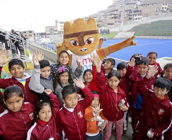 Asistieron al Campeonato Nacional de Hockey en estadio de los Panamericanos y Parapanamericanos.