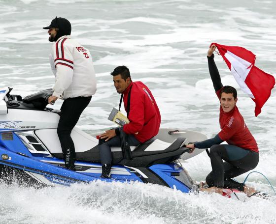  Los deportistas clasificaron en un primer término al ganar la competencia del Open en los Juegos Panamericanos Lima 2019, en Punta Rocas.