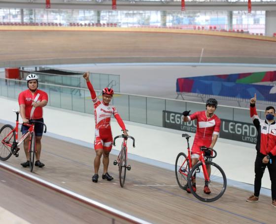 Ciclistas de alta competencia volvieron a entrenar en dicho escenario administrado por el Legado de los Juegos Lima 2019. 