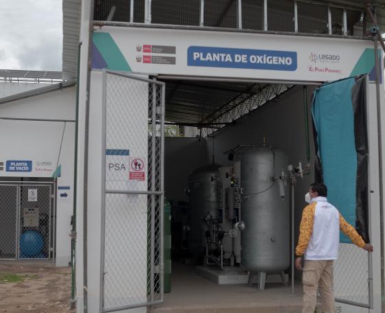 Planta de oxígeno de CAAT de Pichanaqui abastece a hospitales de la selva central en segunda ola de COVID-19