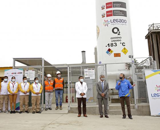 Proyecto Legado adquirió además un nuevo lote de 2 mil cilindros de oxígeno que serán repartidos a nivel nacional