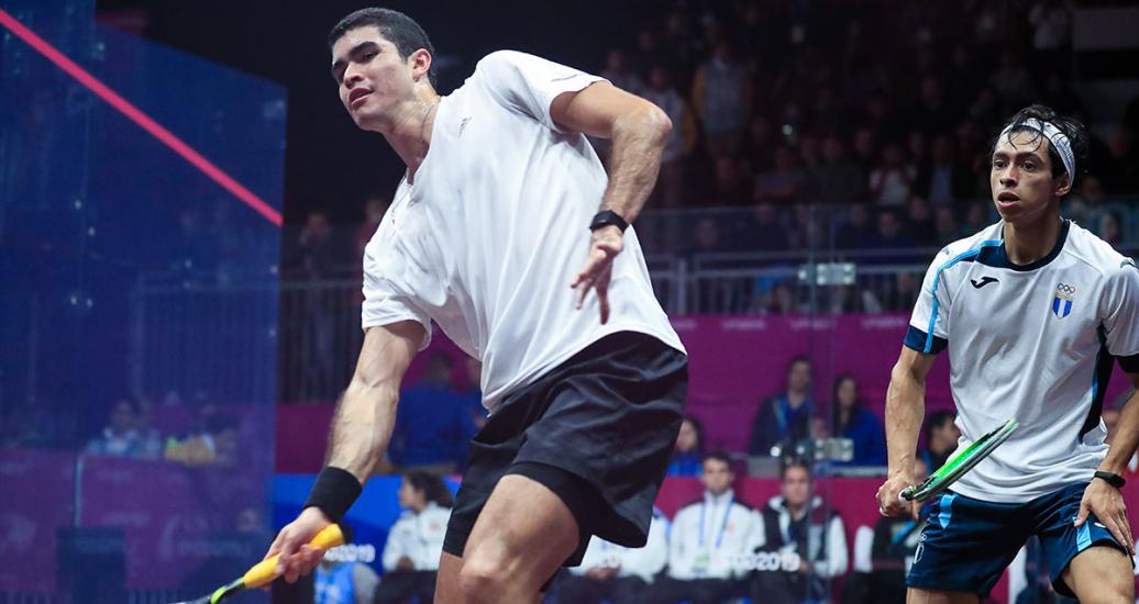 Diego Elías representa al Perú en competencia de squash - Lima 2019